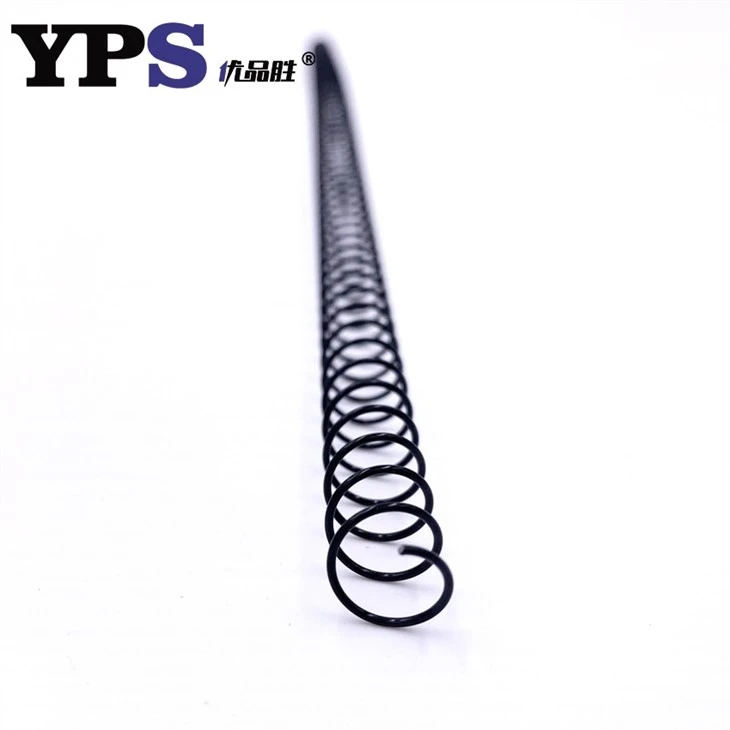 8mm Black Aluminum Spiral Coil