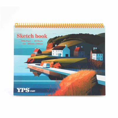 YPS Sketch Book 100GSM Paper Sketchpad برای دانشجویان و متخصصان